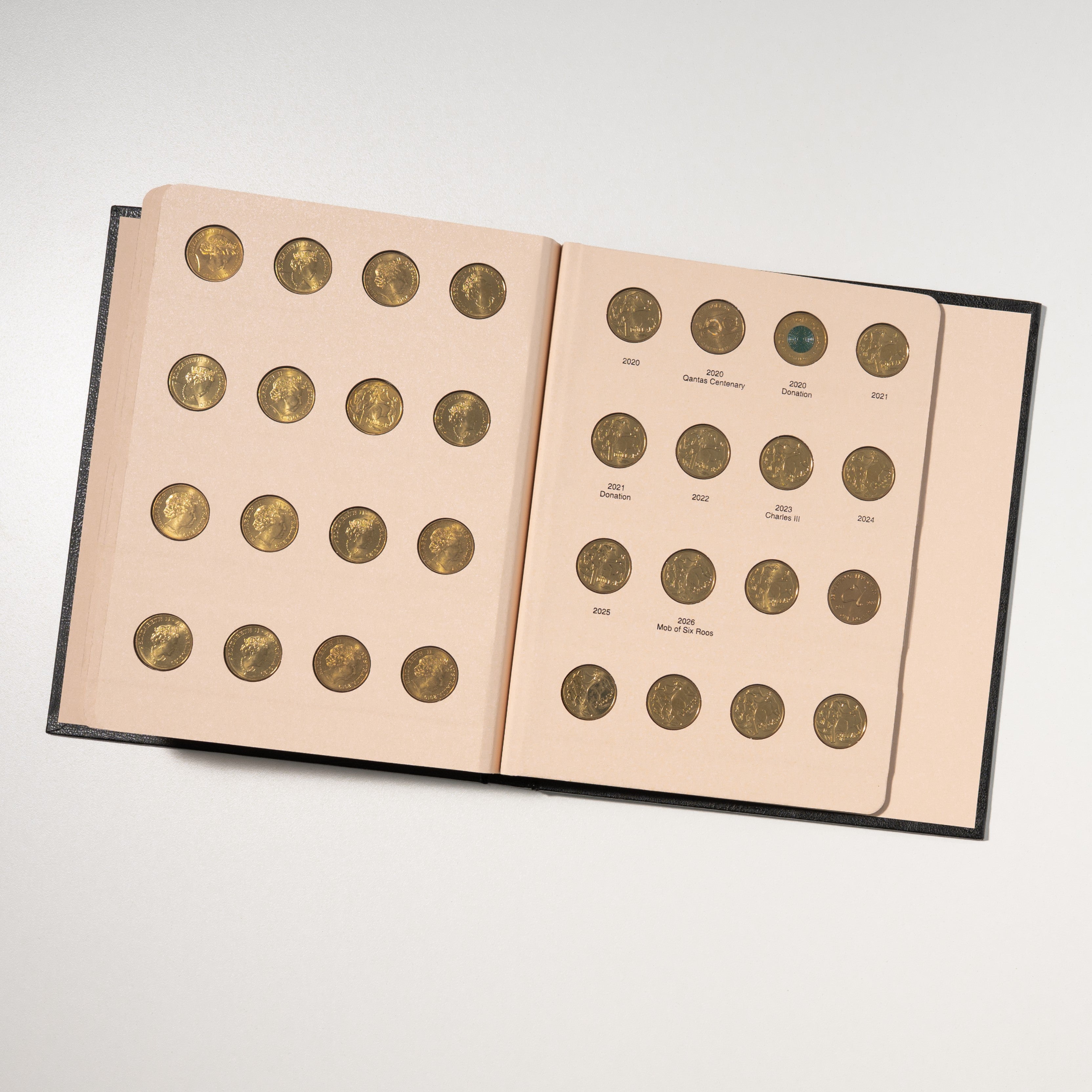 Australian One Dollar Type Set Album